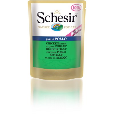 Schesir Cat Kitten Piletina 100g